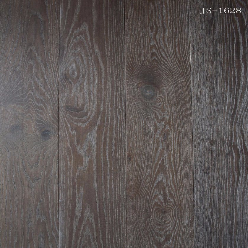 Dark Color Household/Commercial Engineered Oak Wood/Hardwood Flooring
