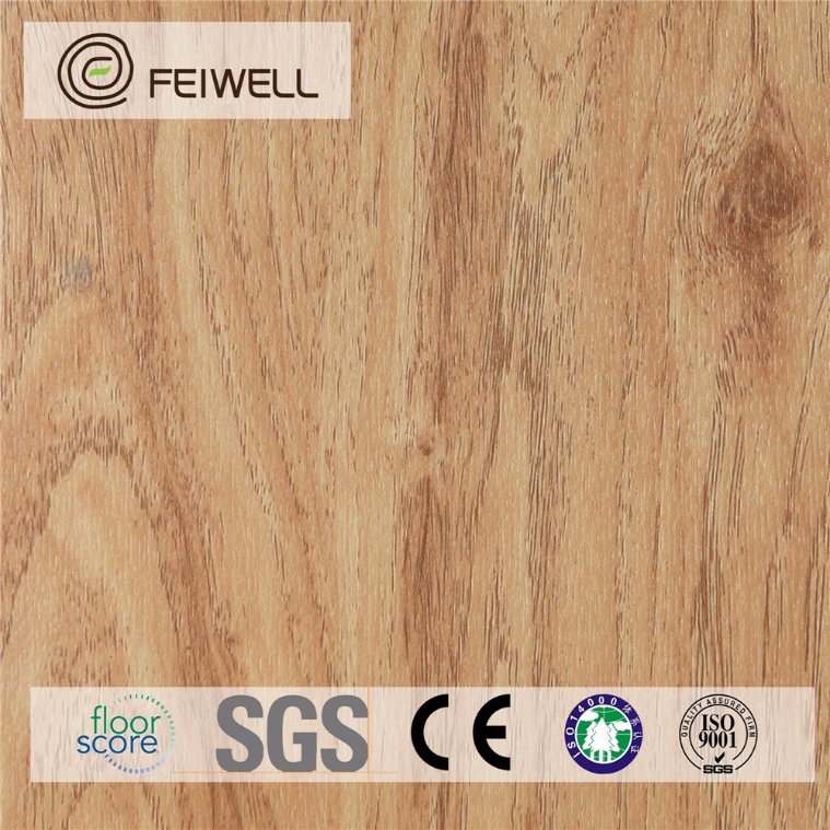 5mm Fire Proof Antibacterial Solid Color Vinyl Flooring