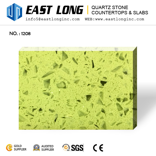 Customized Colorful Polished Quartz Stone Slabs for Wholesale Engineered Stone/Wall Panels