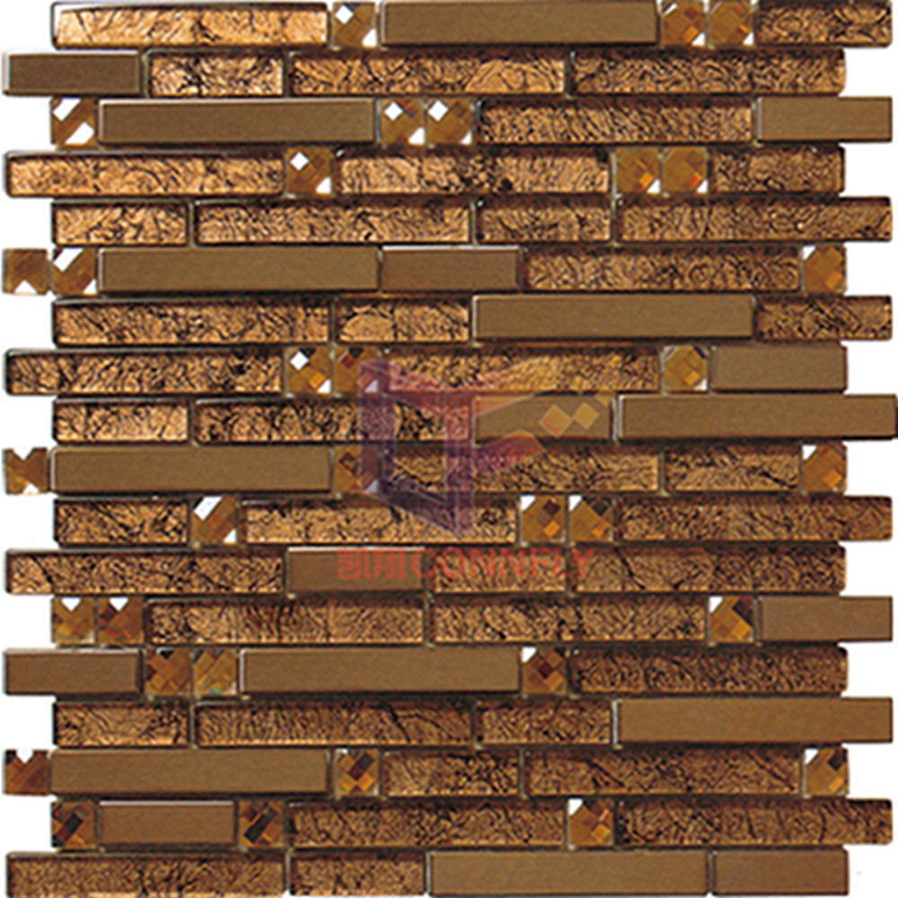 Luxury Metal Mix Glass Mosaic (CFM715)