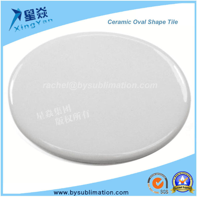 Decorative Oval Shape Ceramic Tile