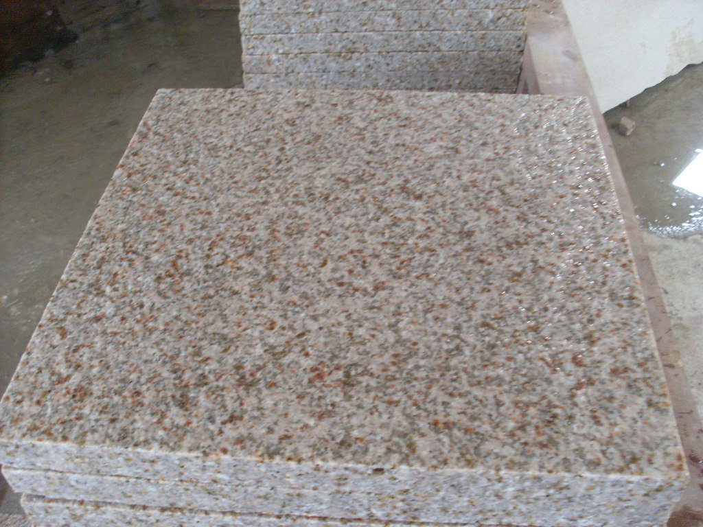 Sunset Gold G682 Granite Flamed Tiles&Slabs