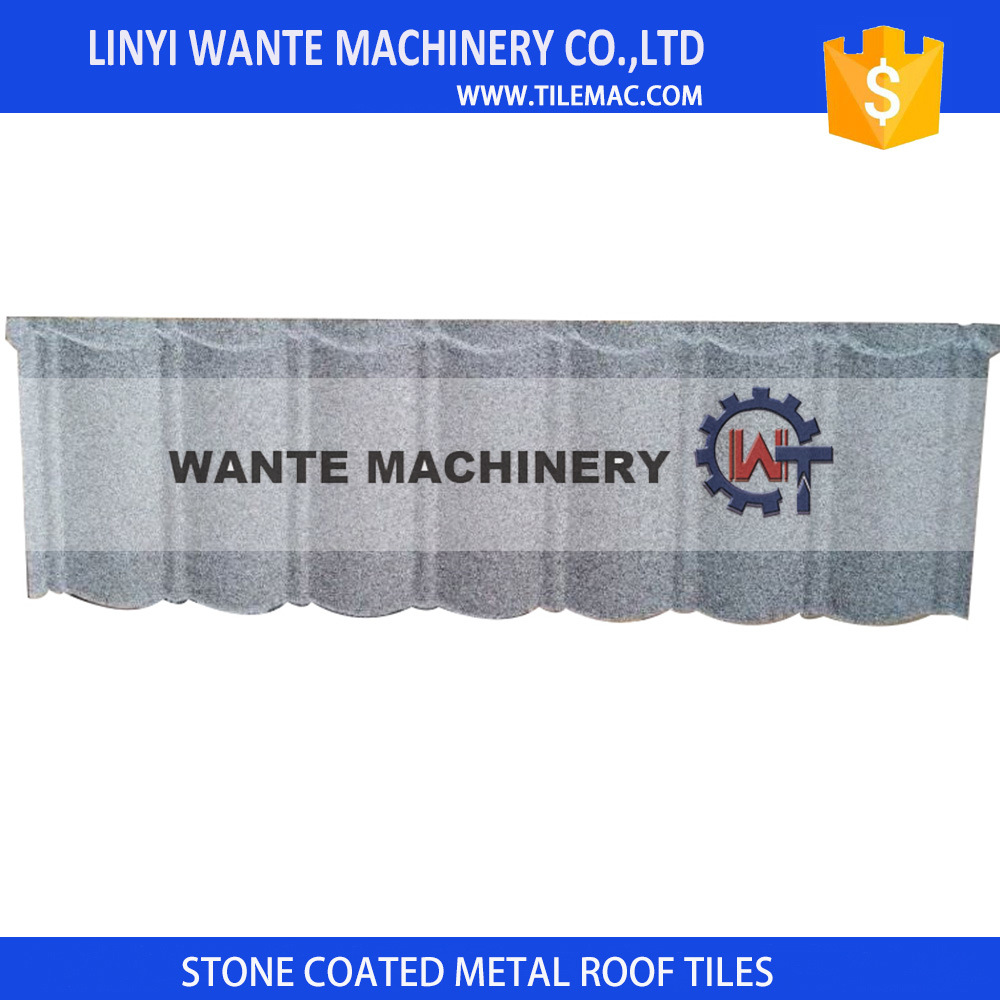 2.8kg Lingt Weight Stone Coted Metal Roofing Tiles