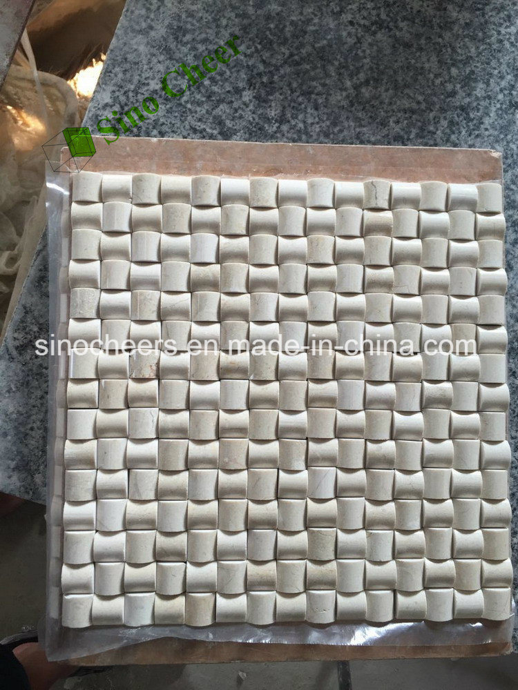 Beige Marble 3D Tile