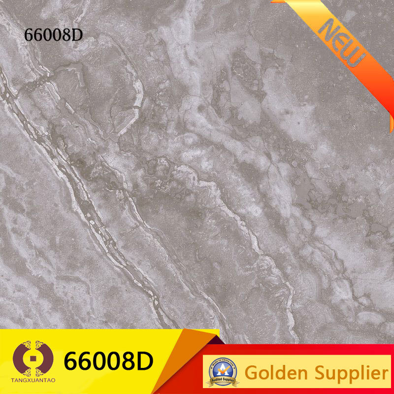 Grey Marble Stone Tile Porcelain Flooring Tiles (66008D)