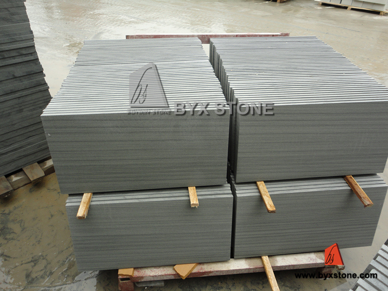 Grey Wooden Sandstone Wall and Floor Tile with Vein