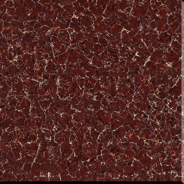 Red Polished Porcelain Pulati Floor Tile