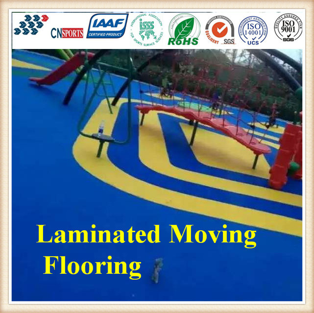 3-20mm EPDM Granule Rubber Flooring with High Quality and Competitive Price