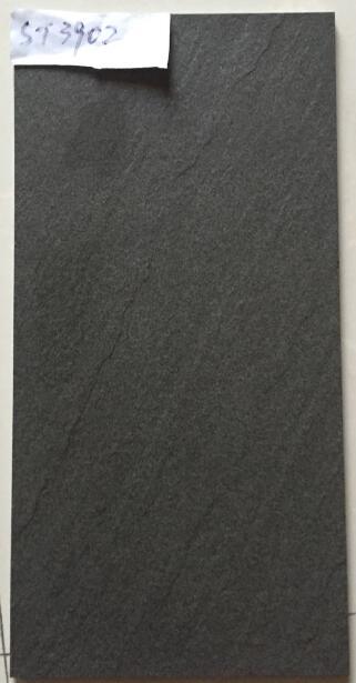 Black Color Full Body Porcelain Tile for Wall Building Material