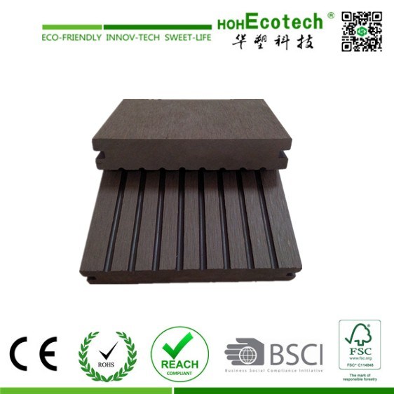 Various Design Anti-Corrosion Outdoor Solid Wood Decking Floor 140s25-B