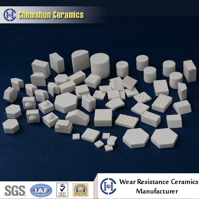 Alumina Ceramic Tiles with Studs for Conveyor Pulley Lagging