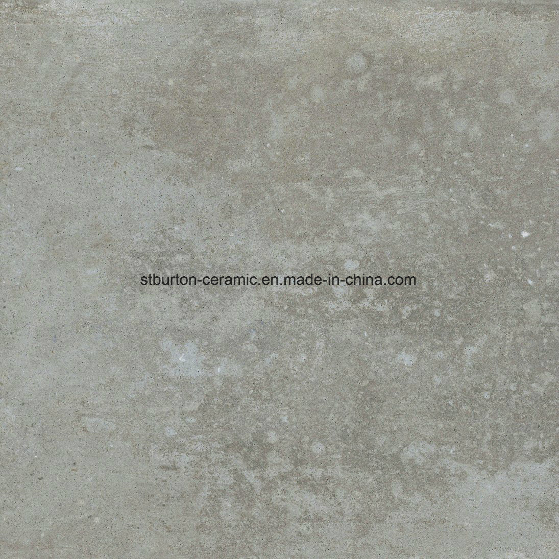 Building Material Matt Rustic Porcelain Floor Tile Grey Color Ceramic Flooring Tile 600X600mm St66568-3