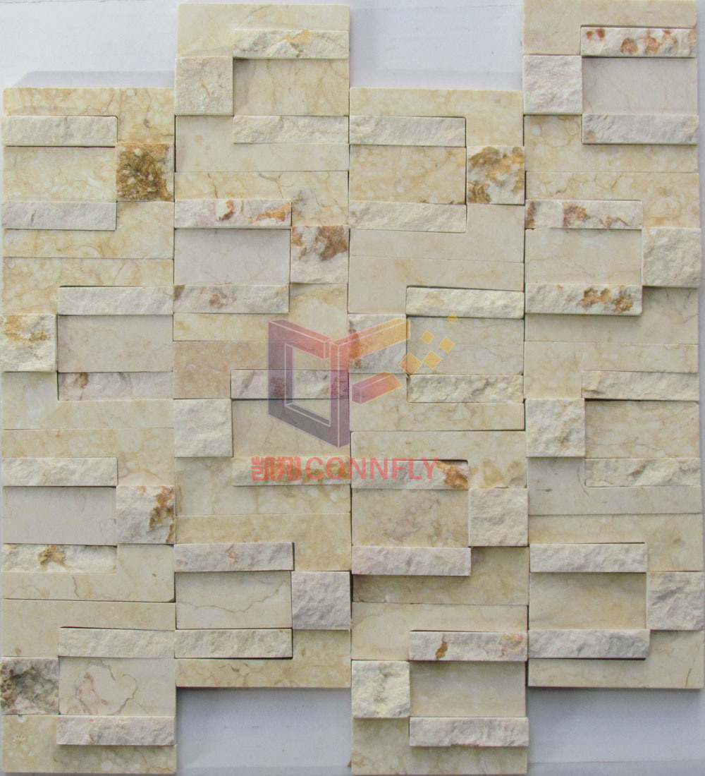 Irregular Shape Stone Mosaic Tile (CFS1029)