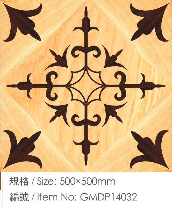 Parquet Lumber Product Engineered Laminateed Wood Flooring