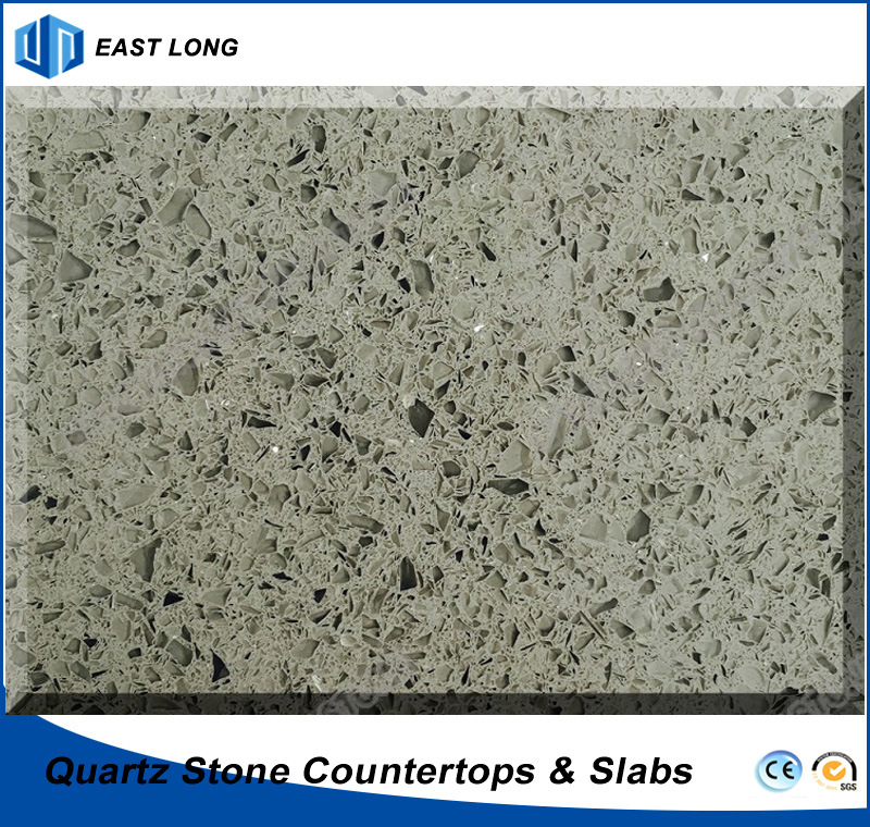 Artificial Stone Flooring Tile for Building Material with High Quality (Single colors)