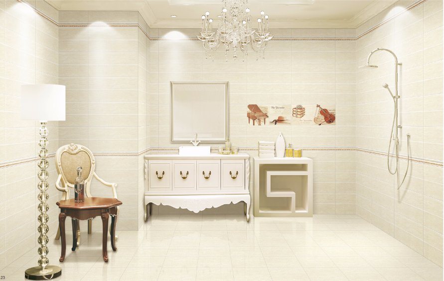 Matte Glazed Ceramic Wall Tile for Bathroom