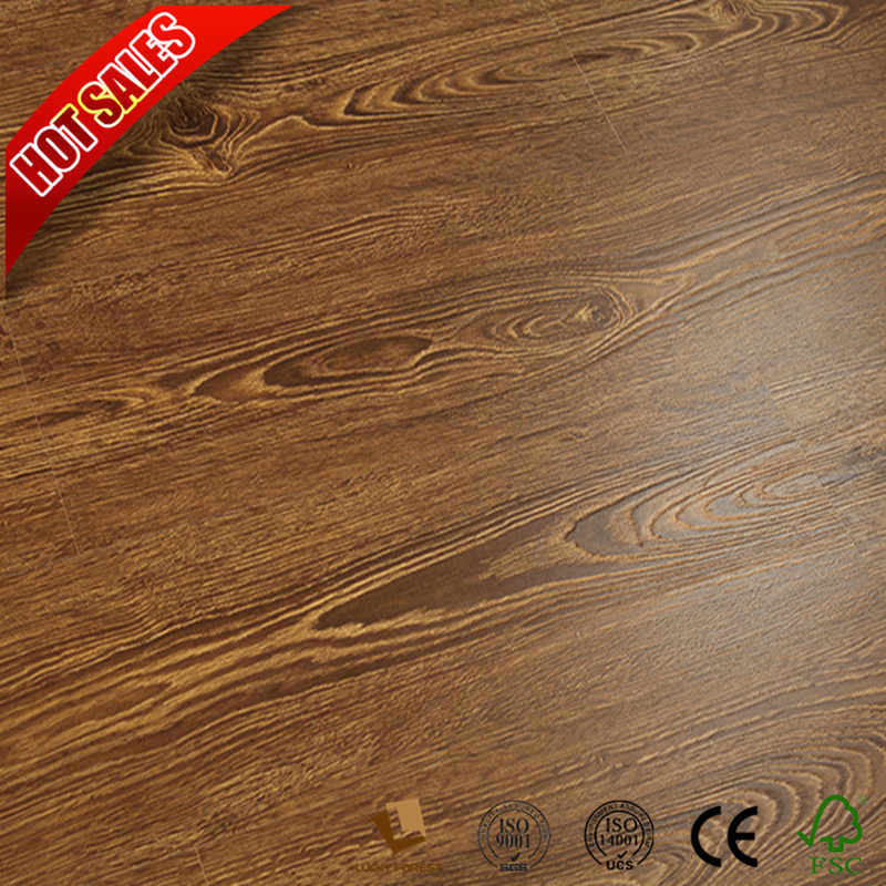 New Design New Gris Laminate Flooring Dark Gris 8mm China