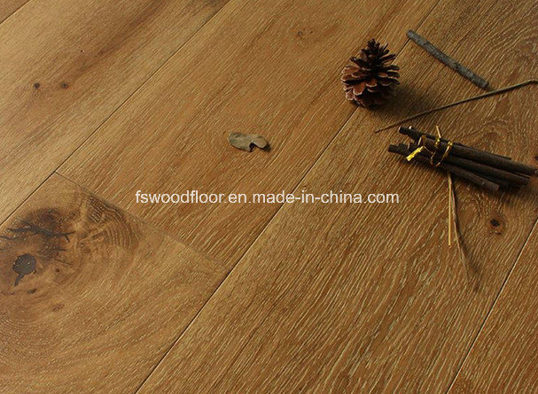 Limed Natural Oiled Engineered Wide Plank Oak Flooring