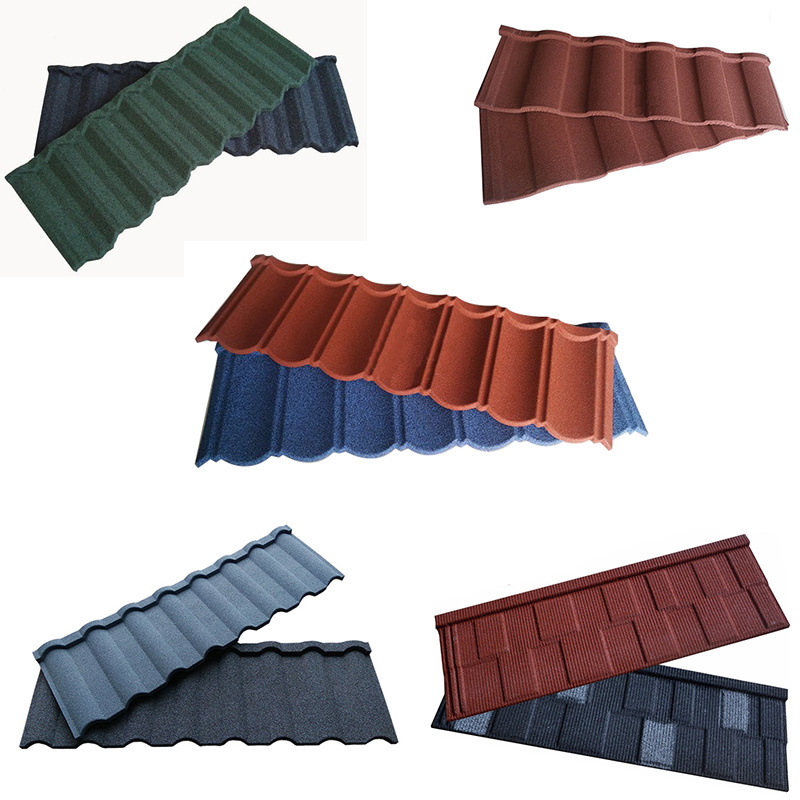 Home Depot Stone Coated Aluminum Roof Shingles in Bangladesh