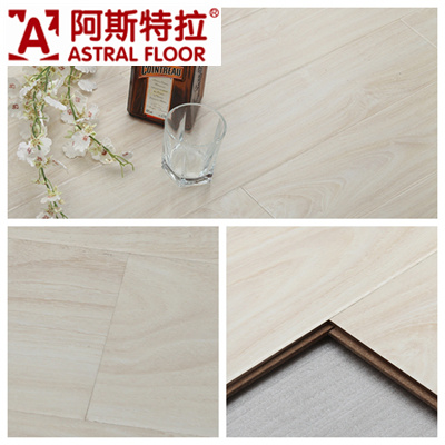 German Technical Mirror Surface (U-Groove) Laminate Flooring (AD308)