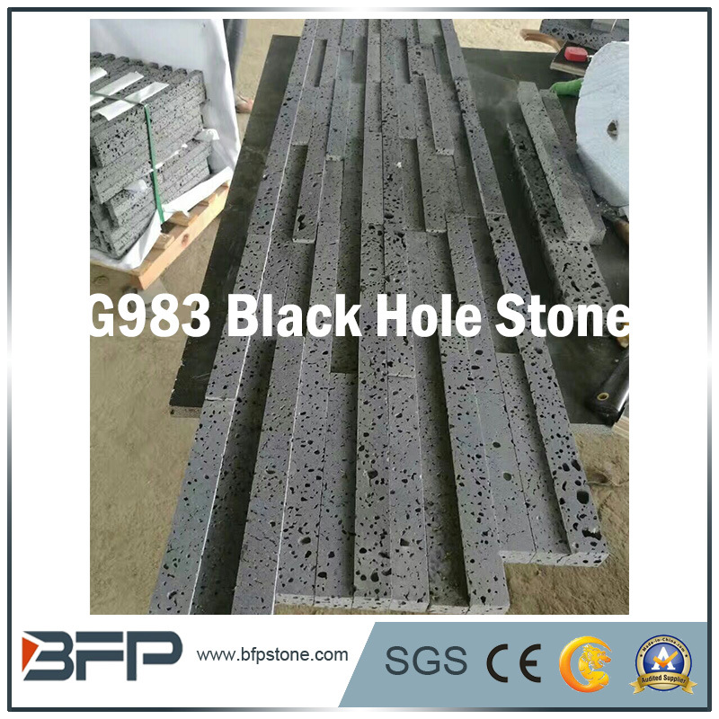 Black Hole Stone Granite Outside Floor Paving & Wall Cladding Tile