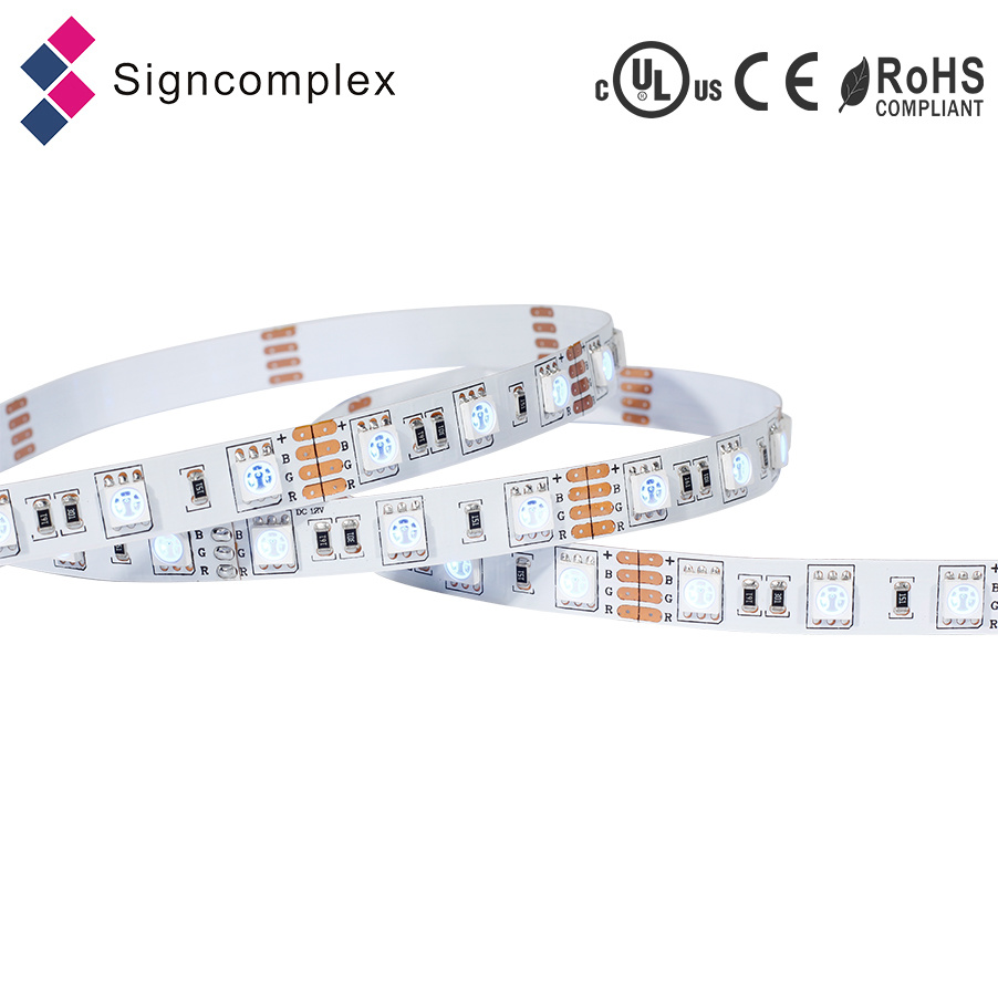 Decoration 24V LED Rope Light, Multicolor LED Strip RGB 5050 with Ce RoHS