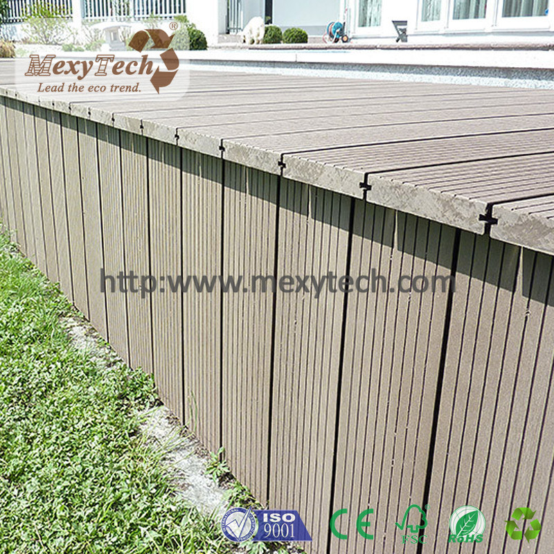 Hot Sales Laying Outdoor Wood Look Composite Flooring for Floating