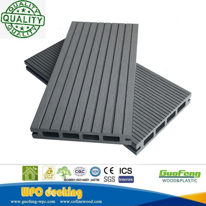 Anti-UV WPC Decking Wood Plastic Composite Outdoor Flooring Boards