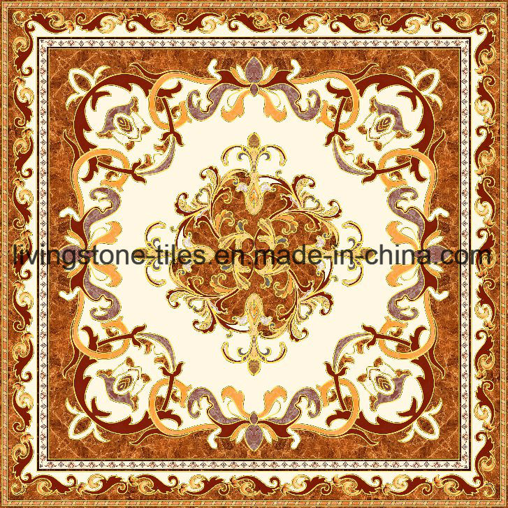 1200*1200mm Glazed Golden Carpet Puzzle Tiles