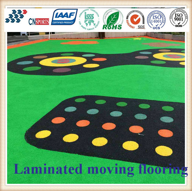 Cn-S06 Low Price EPDM Rubber Flooring for Outdoor