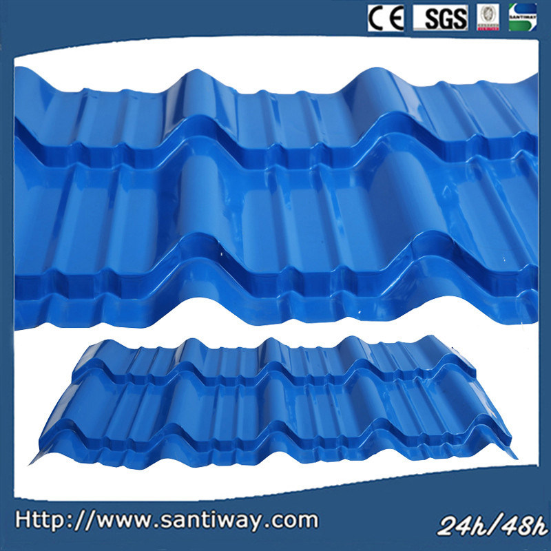 Prepainted Steel Sheet Roof Tile with ISO9001& CE Certificate