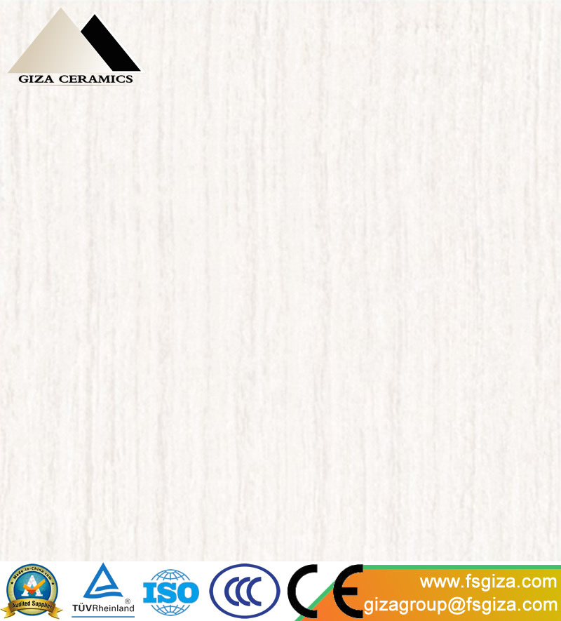 Newest Middle White Polished Porcelain Tiles 600*600mm for Floor and Wall (SP6320T)