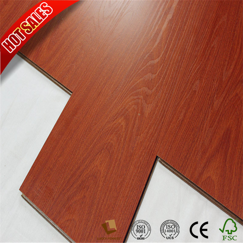 Wide Plank Beech Soft Laminate Flooring for Bathroom