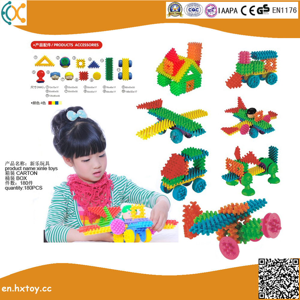 Educational Plastic Toys Building Blocks for Chiildren