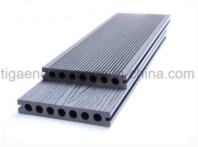 Convenient Installation Water Resistant WPC Hollow Decking Floor