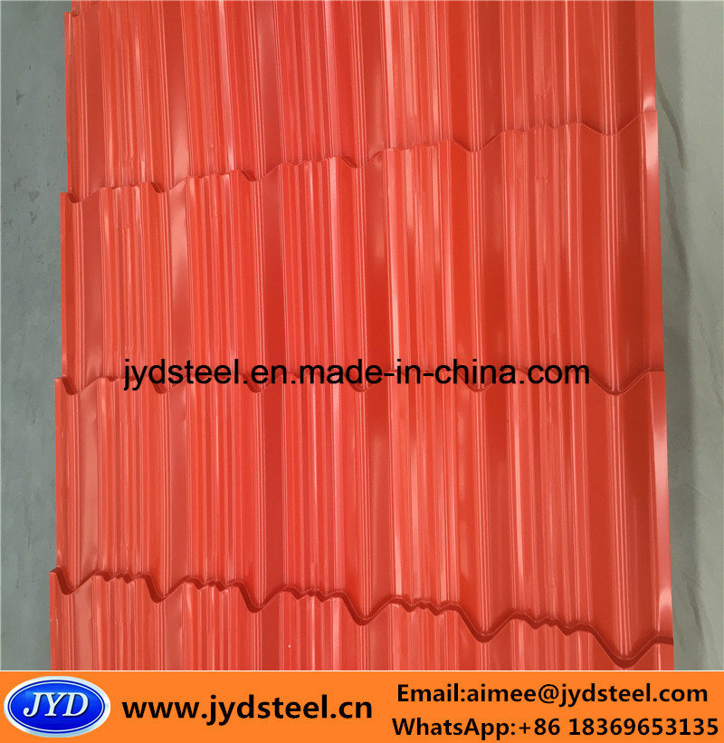 Color Coated Glazed Steel Roof Tile