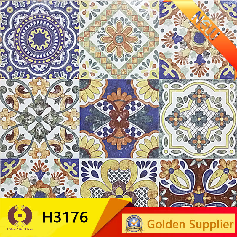 300*300mm Parquet Bathroom Wall Tile Floor Tile (H3176)