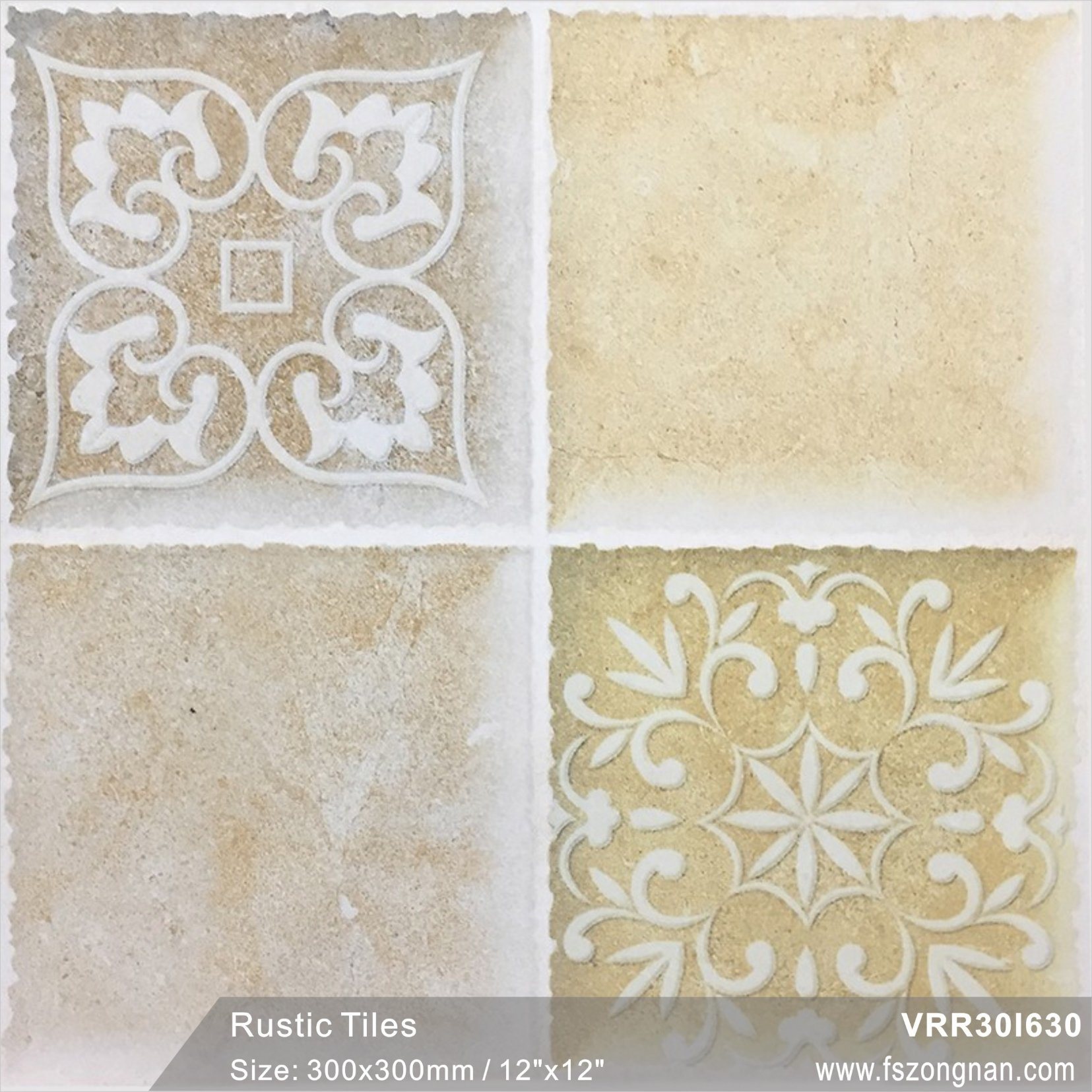 Building Material Flooring Rustic Porcelain Matt Tiles for Decoration (VRR30I630, 300X300mm)