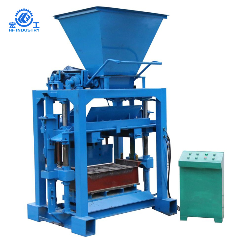 Small Brick Making Machine / 6 Inches Hollow Block Making Machine