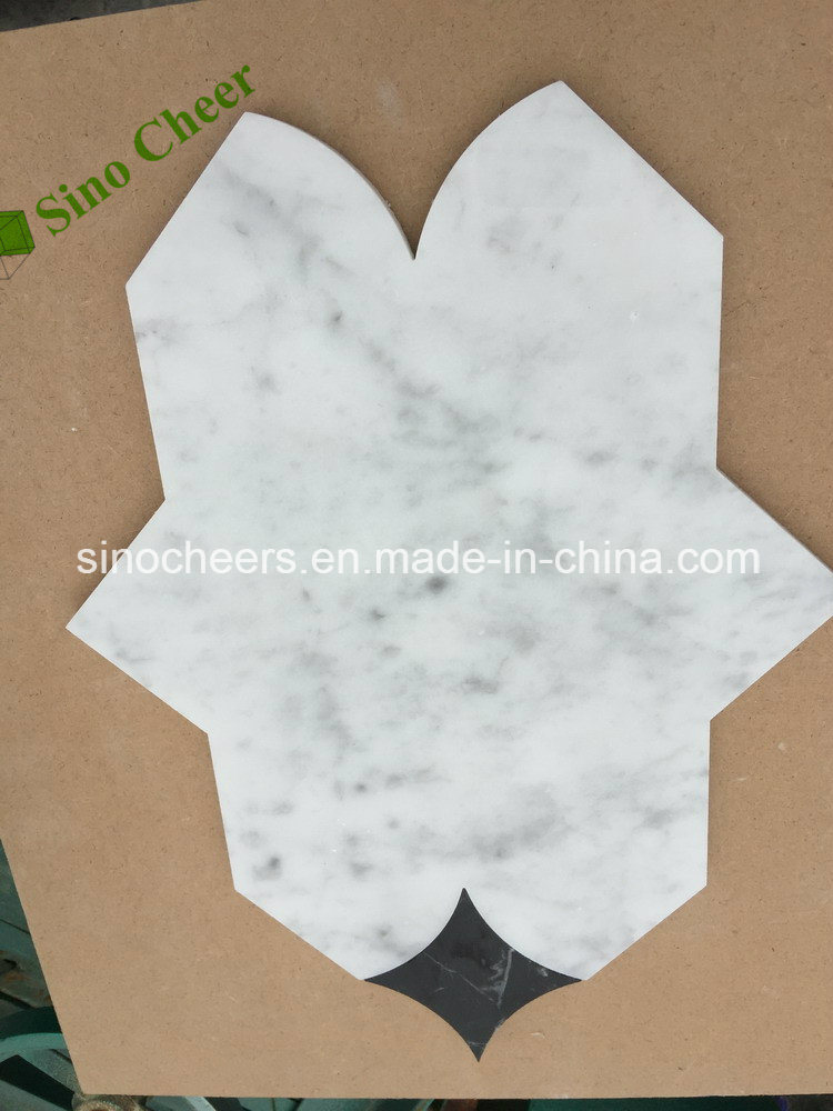 Carrara White Marble Mosaic, Natural Stone Mosaic, Mosaic