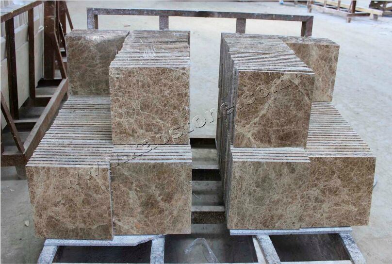 Polished Spain Light Emperador Marble Tile