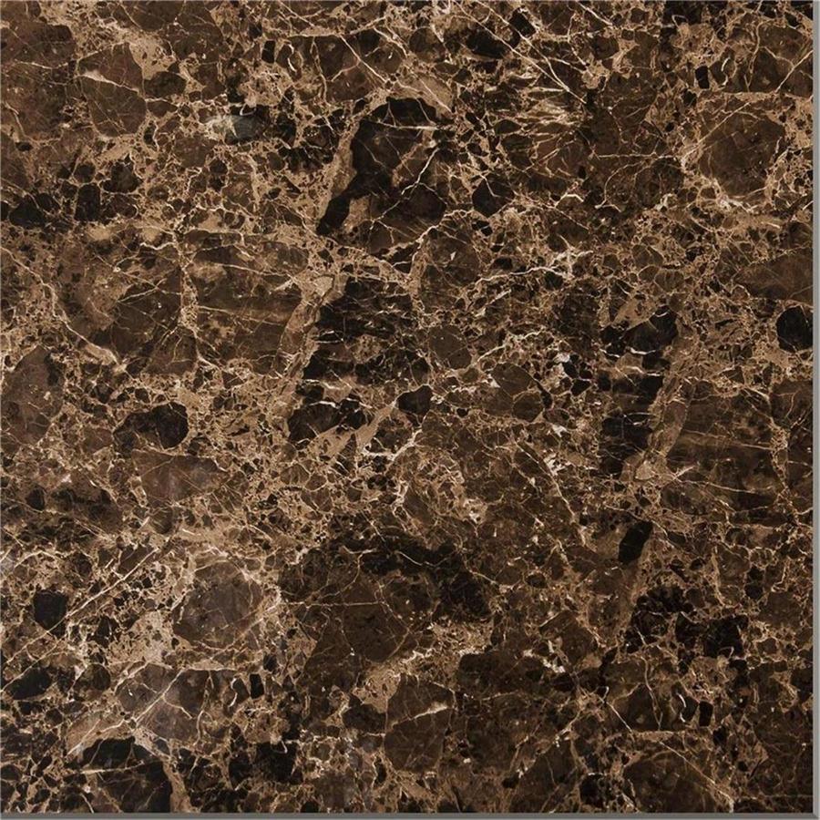 Dark Brown Color Glazed Polished Tile (800X800mm)