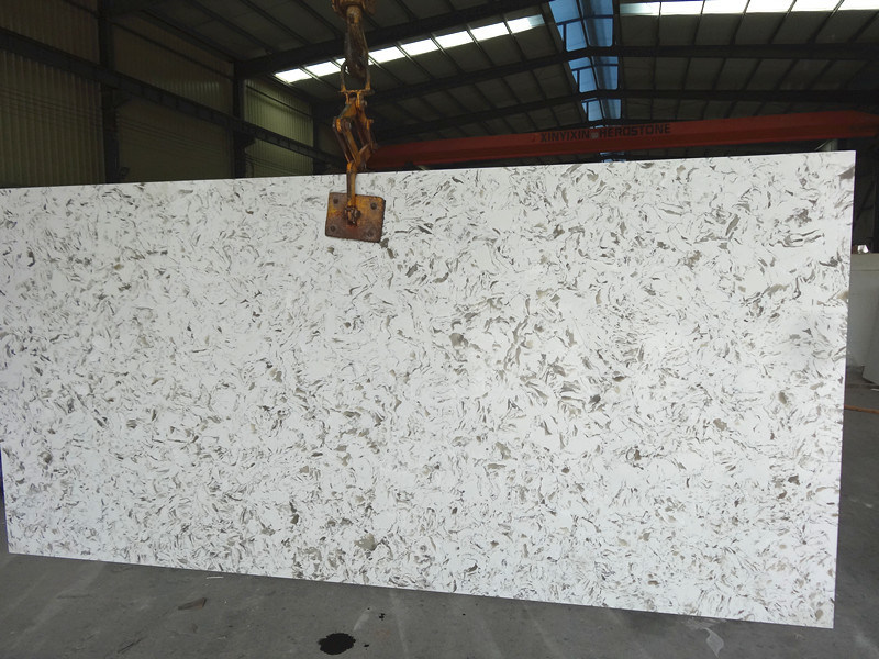 White Coffee Quartz V125-Slabs