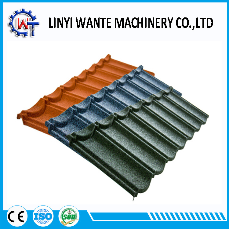 Stone Chip Coated Metal Roof Sheet Metal Tiles