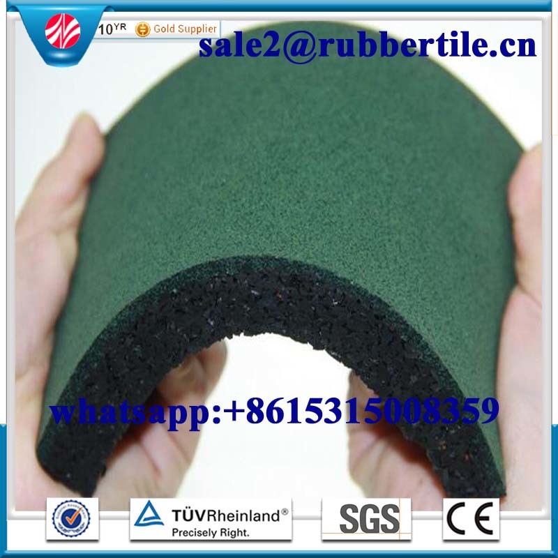 Gym Use Rubber Flooring/Square Rubber Tiles/Gym Rubber Flooring