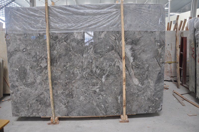 New Grey Marble Slab, Marble Tiles and Marble