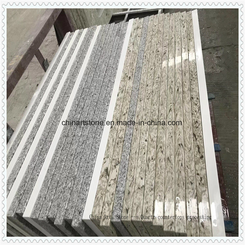 Wholesale White, Grey, Yellow Quartz Vanity Top and Countertop