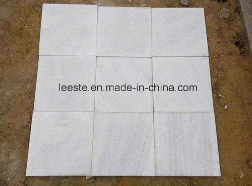 Popular Chinese White Quartzite Tile for Flooring & Wall Cladding