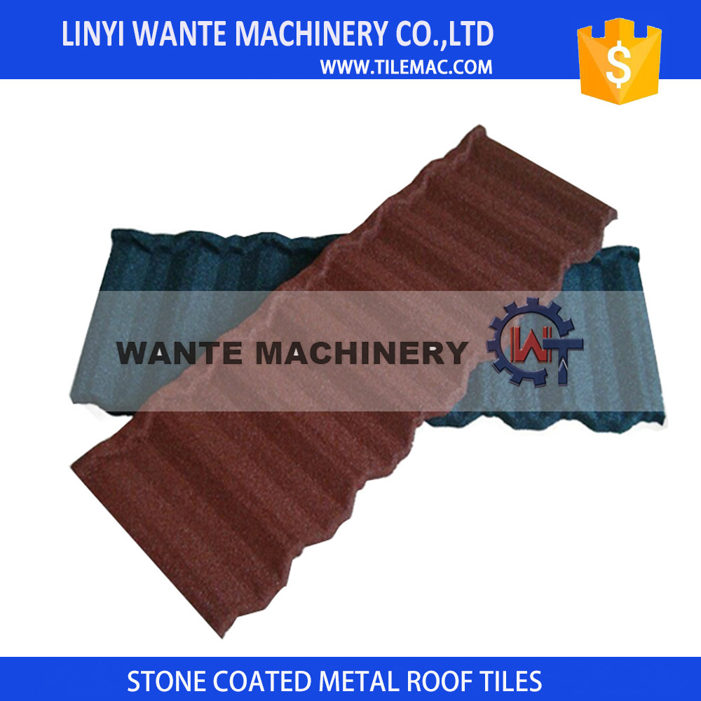 Metal Aluminum Corrugated Ceramic Roof Sheets Tiles