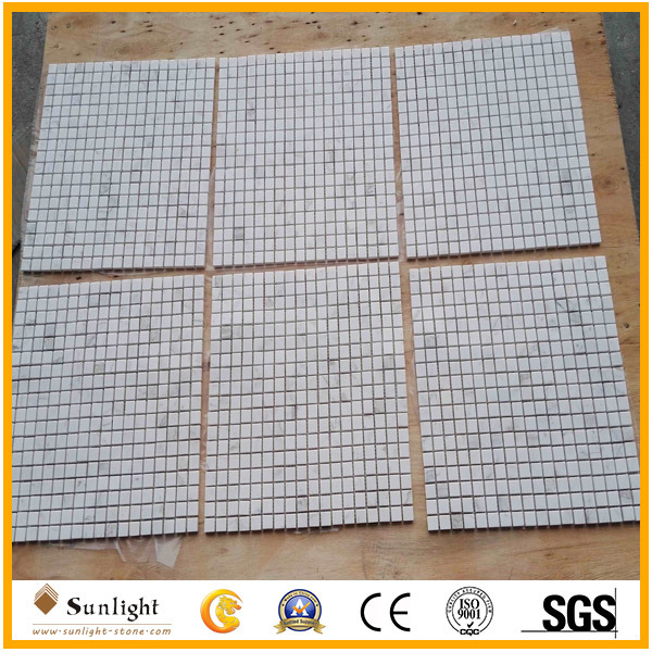 High Quality Carrara White Marble Mosaic for Bathroom